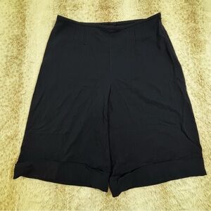 Escada Wool Blend Bermuda Shorts Navy Tailored Dressy Size 40 (US 10)